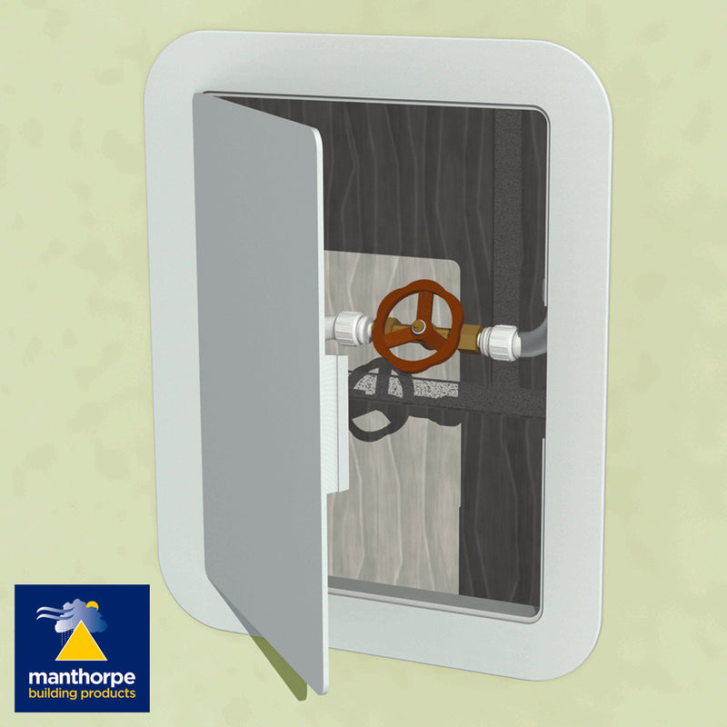 Manthorpe 150X200mm Access Panel White