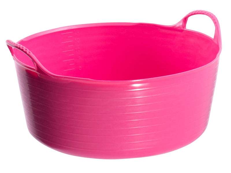Tub Trug Shallow Pink 15L SP15PK