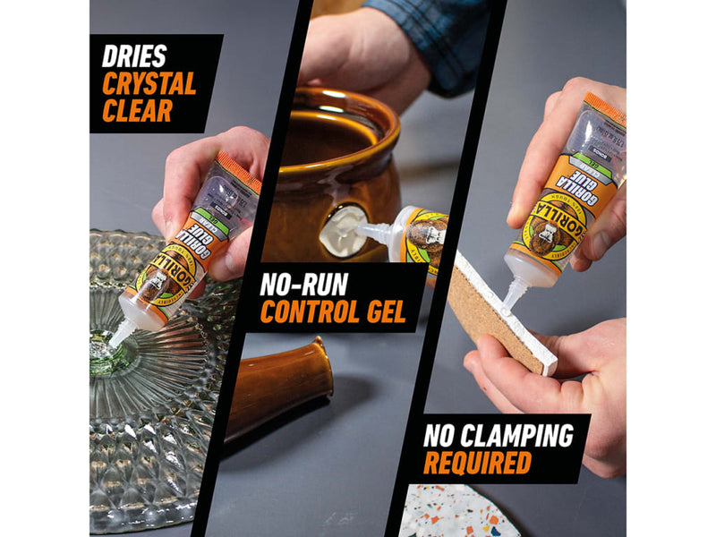 Gorilla® Glue Clear Gel Tube 51ml