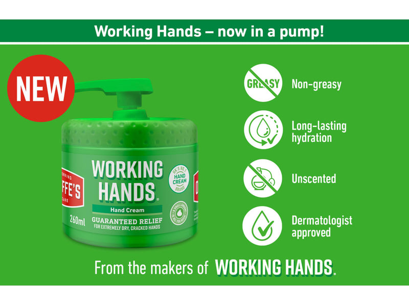 O'keeffes Working Hands 260ml Original Pump
