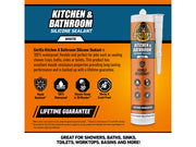 Gorilla Kitchen & Bathroom Sealant White 295ml