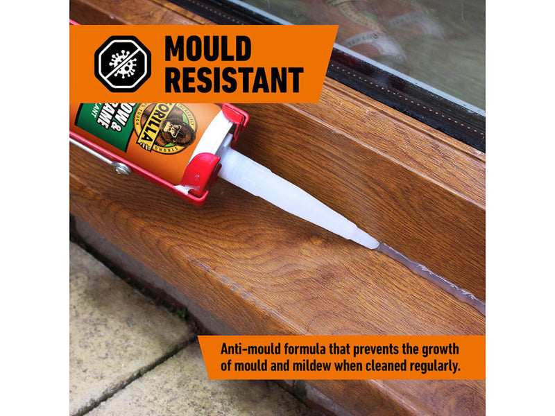 Gorilla Window & Door Sealant Clear 295ml
