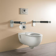 Geberit Sigma10 Mains Powered Infrared Touchless Dual Flush Plate - Stainless Steel - Image 4