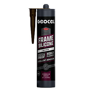 Geocel Frame Silicone Sealant Brown 300ml