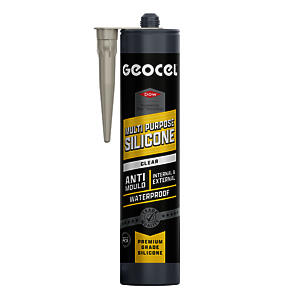 Geocel Multi Purpose Silicone Sealant Clear 290ml