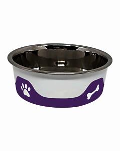 Buffalo ThermaCool Dog Bowl Grape Small
