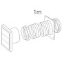 Manrose Gravity Grill 4" Grey