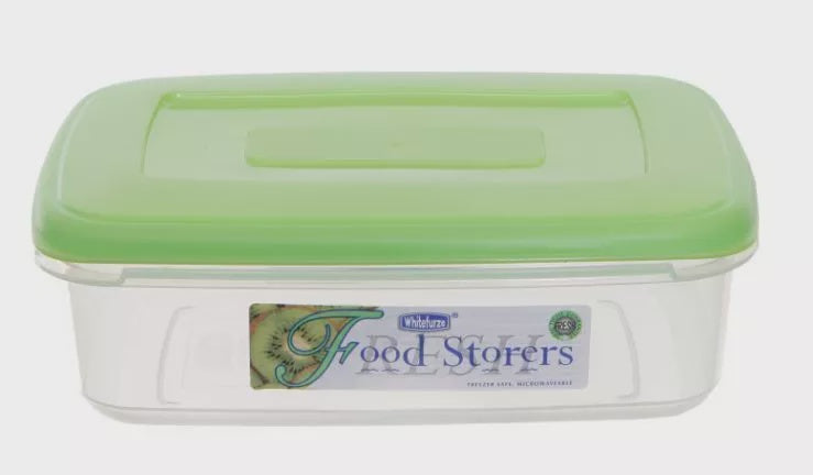 4L Food Store Box Green Lid