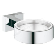 Grohe ESSENTIALS CUBE GLASS/ SOAP DISH HOLDER - Dimensions