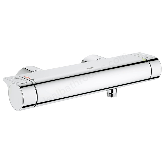 Grohe Gohtherm 2000 Thermostatic Shower Mixer - Chrome - Dimensions