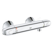 Grohe Grohtherm 1000 Thermostatic Shower Mixer - Chrome - Dimensions
