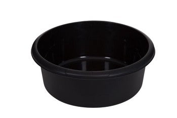Large Round Washing Bowl Black