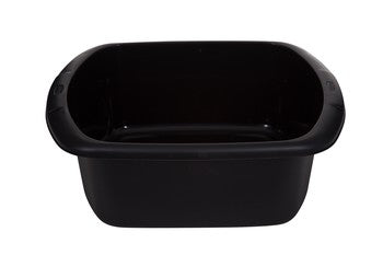 Large Rectangle Washing Up Bowl Black