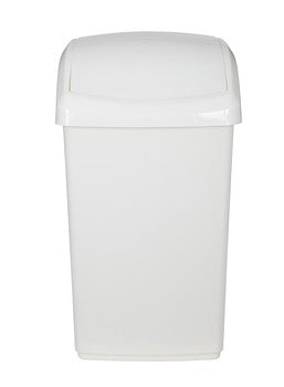 30L Swing Bin Cream