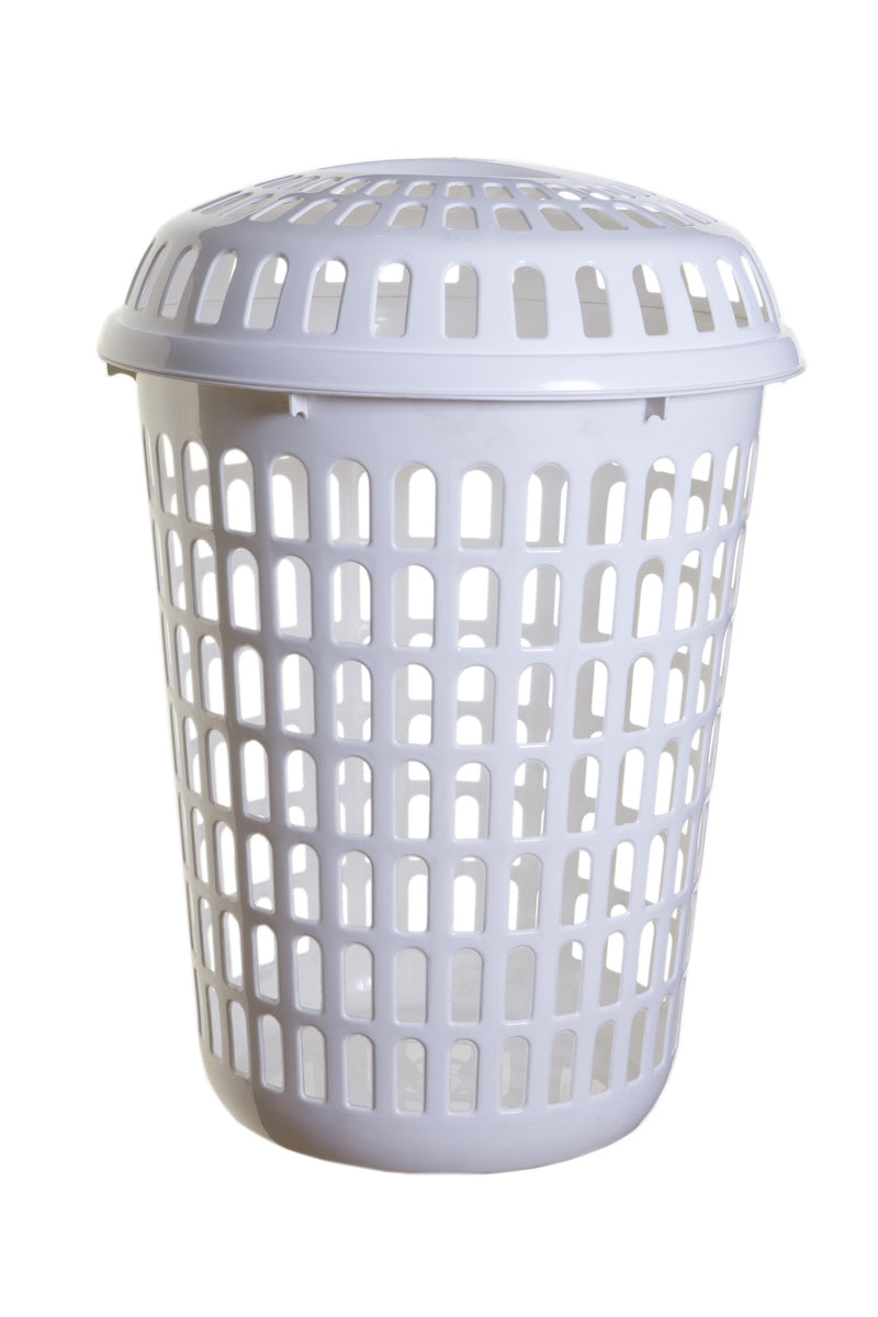Round Laundry Bin With Lid