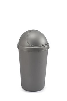 25L Bullet Bin Silver