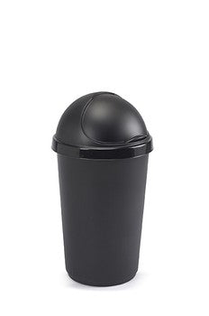 50L Bullet Bin Black