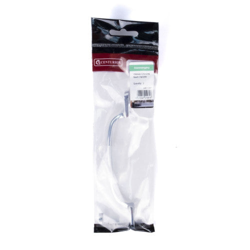 Solid Brass Sash Handles, Chrome Plated, 150mm