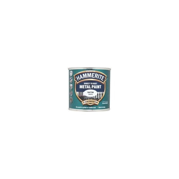 Hammerite  Satin White 250Ml