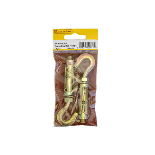 M6 Expanding Hook Bolt  (Pack of 2)