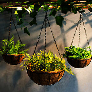 Tildenet Galvanised 3 Way Hanging Basket Chain 12in (30cm)