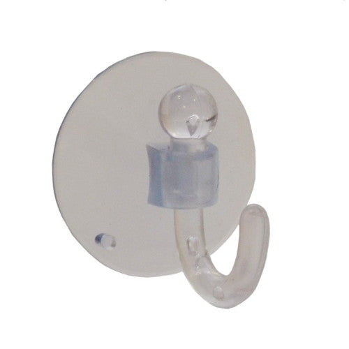 40mm Clear Plastic Suction Hook