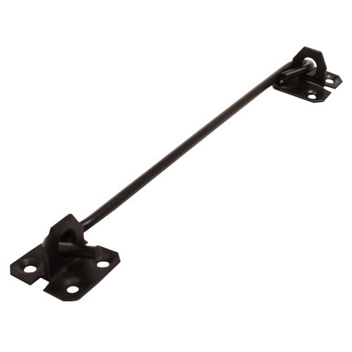 Wire Cabin Hooks, Epoxy Black, 250mm