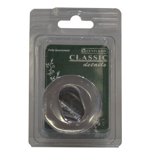 51mm CP Oval Hole Escutcheon