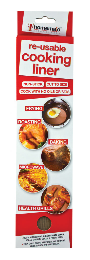 Homemaid Kitchenware Re-usable Cooking Liner 250mm x 330mm