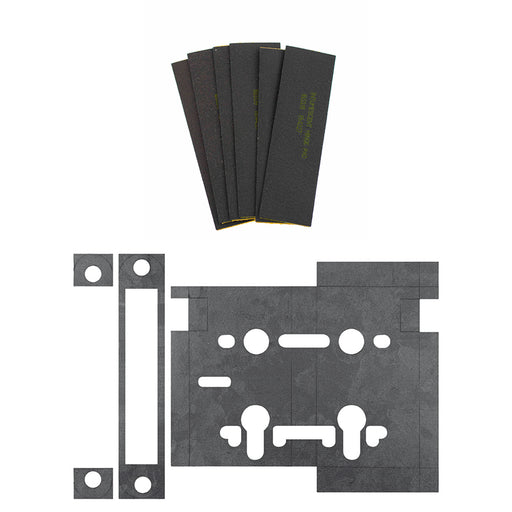 Atlantic Sash Lock & 3" x 2" Hinge Pads Intumescent kit FD60
