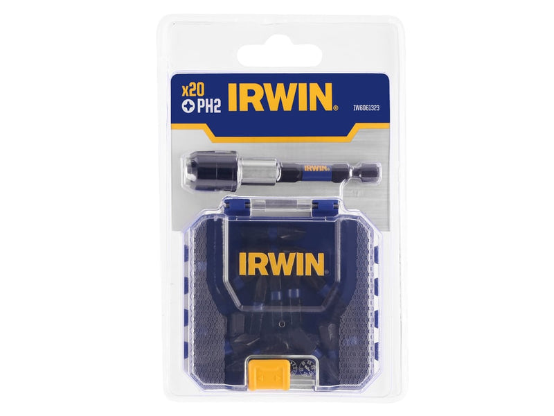 Impact Pro Performance Screwdriver Bits PH2 25mm (Pack 20 + Holder)