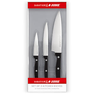 Judge Classic 3 Piece Knife Set