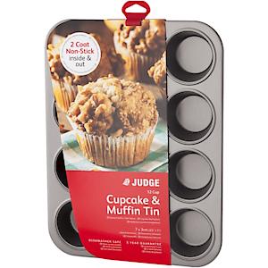 Judge Non-Stick 12 Cup Muffin Tin