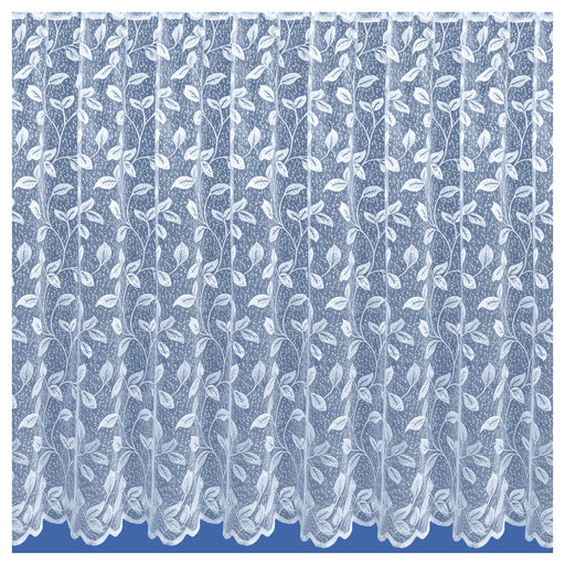 Jersey Net Curtain White 91cm/36"
