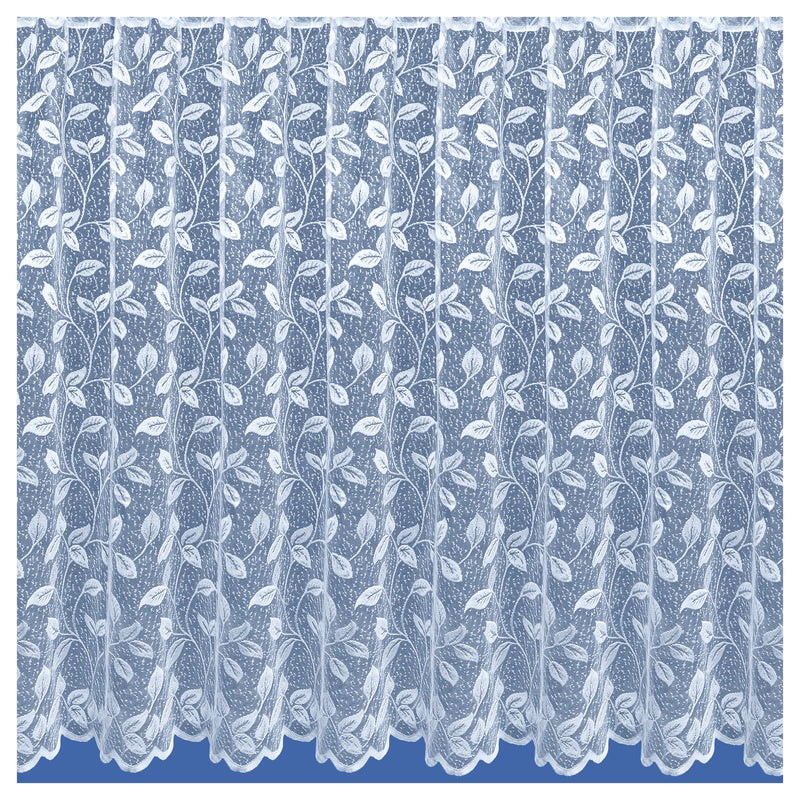 Jersey Net Curtain White 183cm/72"