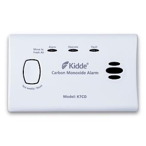Kidde K7CO 10 Year Carbon Monoxide Alarm Battery Powered