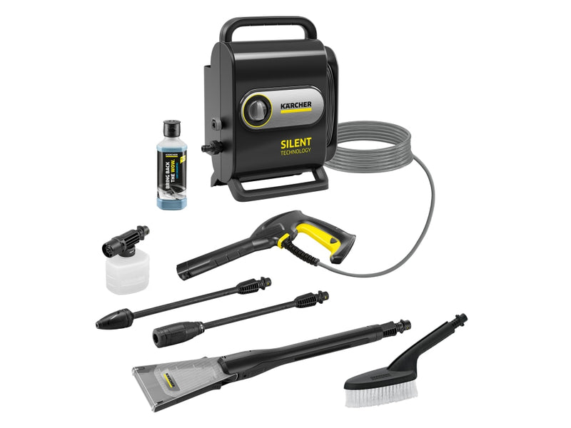 K Silent Black Edition Pressure Washer 130 bar 240V