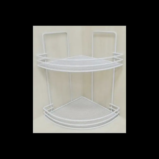 White Corner Utility 2 Tier