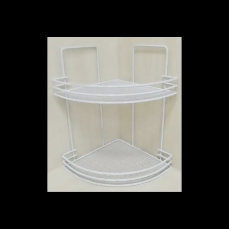 White Corner Utility 2 Tier