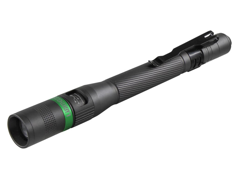 Rechargeable LED Focus Beam Pen Torch 500 lumens