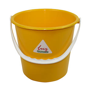 Lucy 2 Gallon Bucket with Handle Yellow