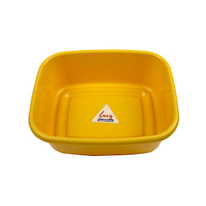 Lucy Large Oblong Bowl 38cm Mild Yellow
