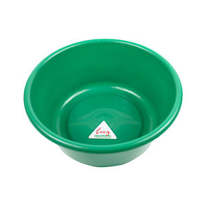 Lucy 14 Inch Round Bowl Green