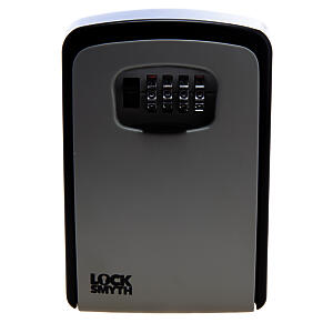 Locksmyth XL Combination Key Safe Grey