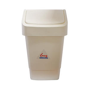 Lucy 9 Litre Swing Top Bin White