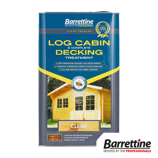 Barrettine Log Cabin & Decking Treatment