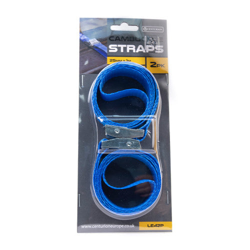 Cambuckle Strap - 250kgs Breaking Strength - 1m Length - 25mm Width
