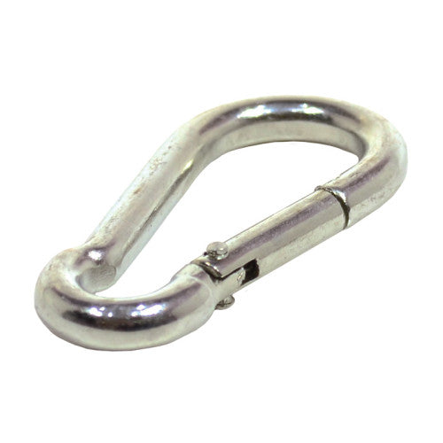 Carbine Hook, Zinc Plated, 6mm x 60mm