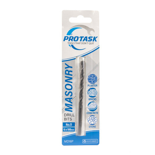 Protask Masonry Drill Bit Standard Series No.11 (6 x 100mm)