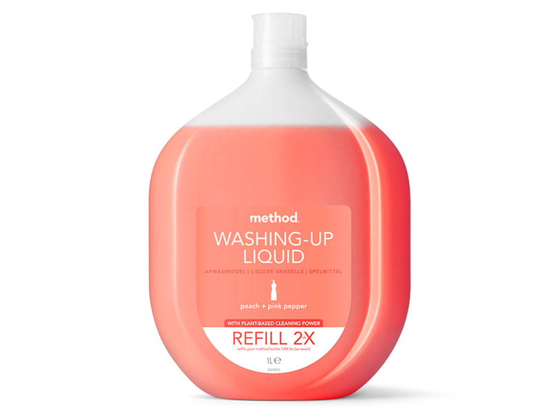 Washing Up Liquid Refill Peach & Pink Peppercorns 1L 4005982